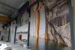 Quraishi Marble sticker installation