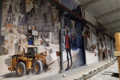 Quraishi Marble sticker installation