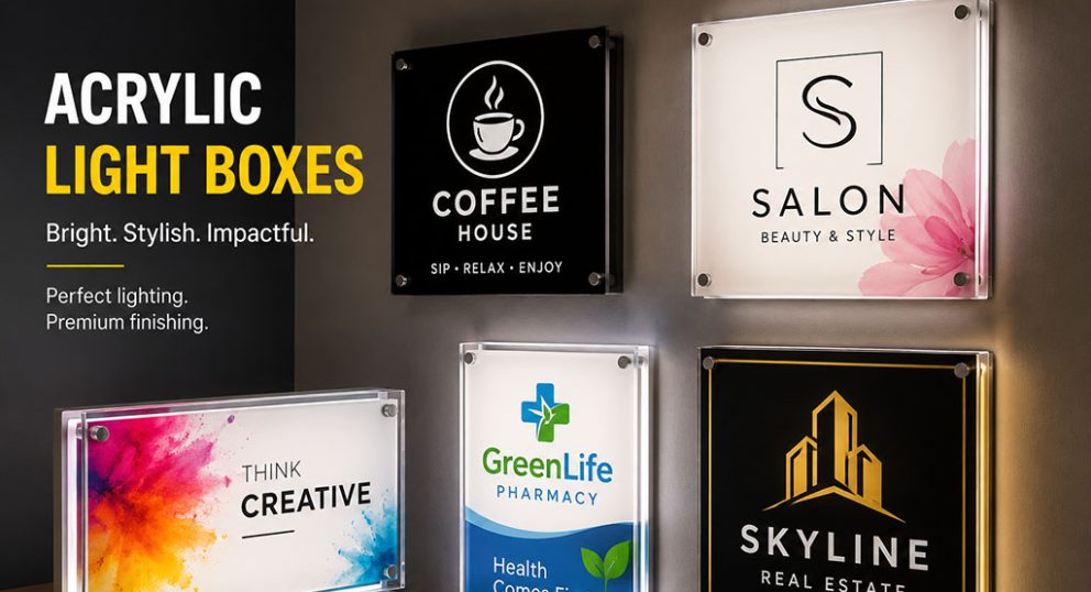 Acrylic Light Boxes