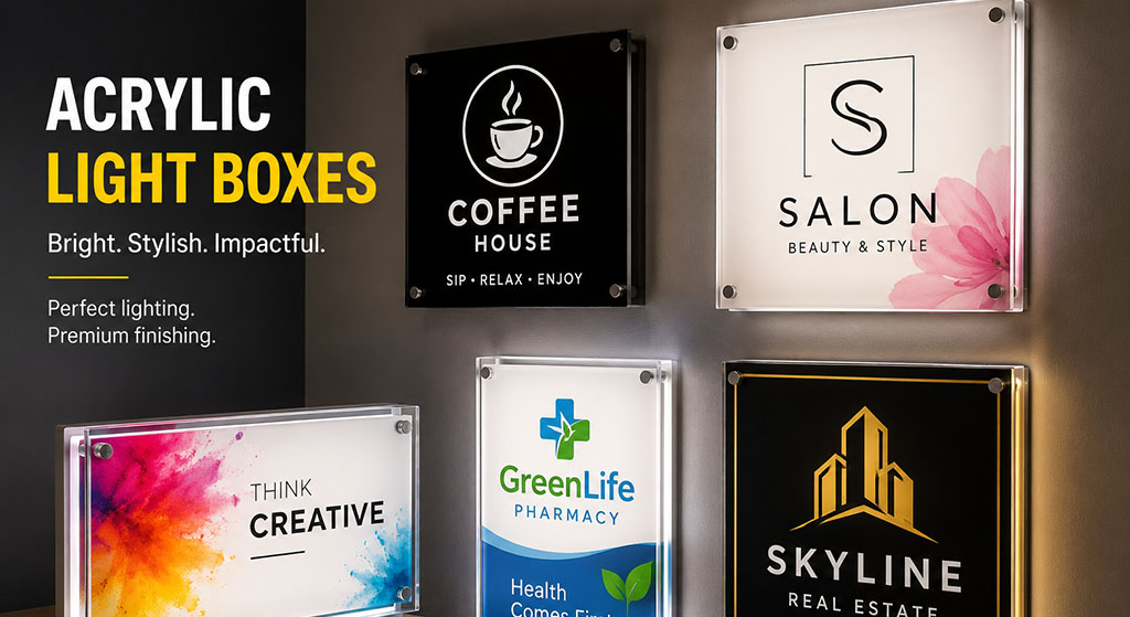 Acrylic Light Boxes