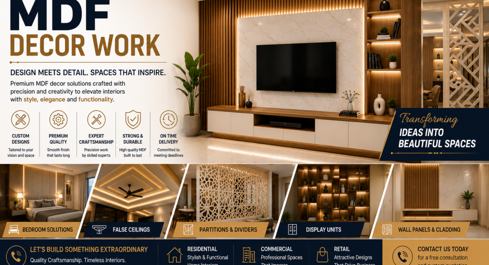 MDF Decor Work